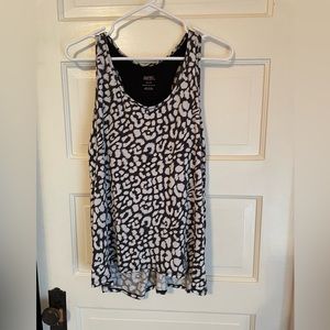 Gilligan O'malley Snow Leopard Racerback Tank - Xl